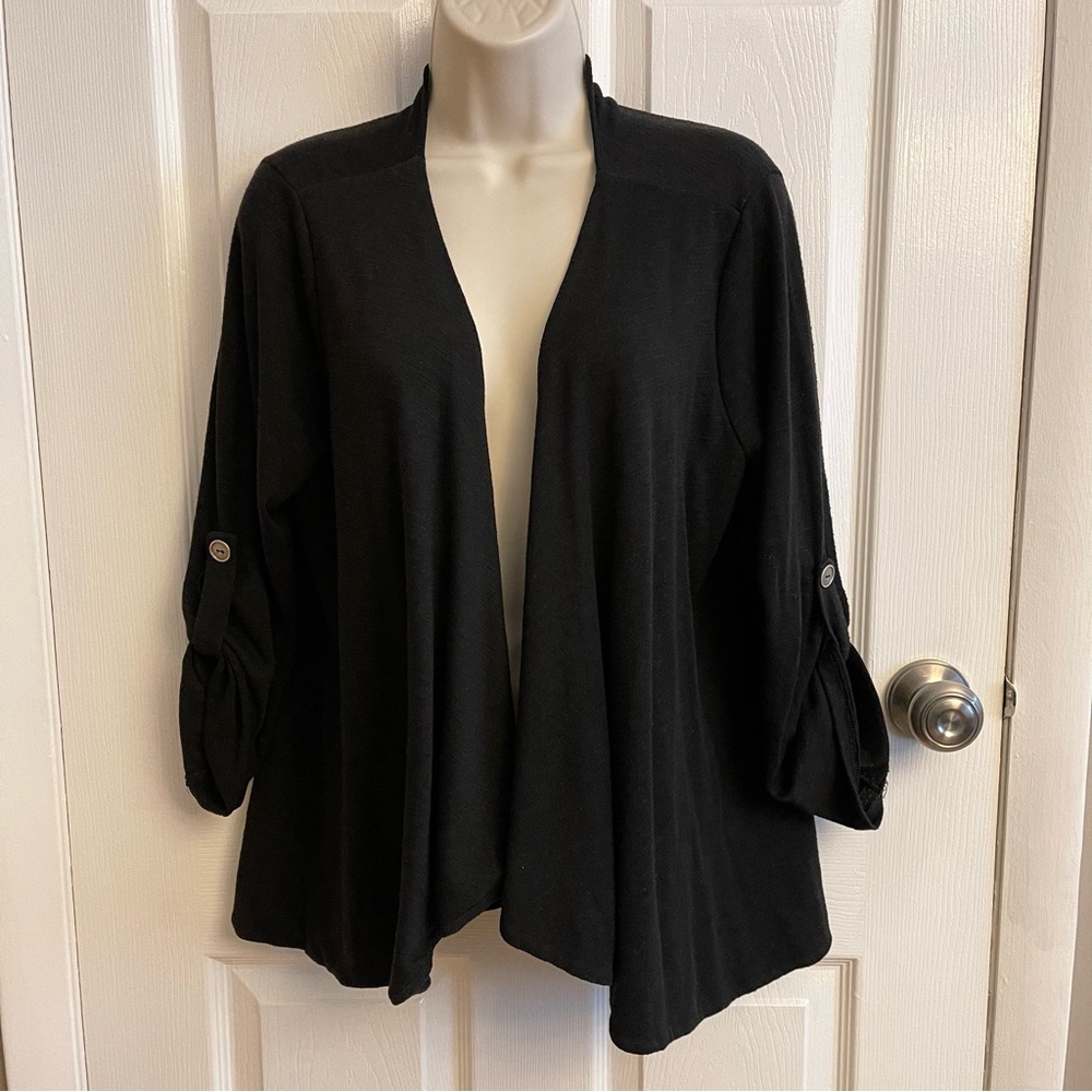 2/$15 or 3/$20- Gemstone black cardigan